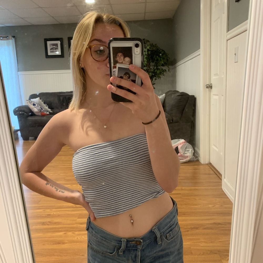 brandy melville tube top